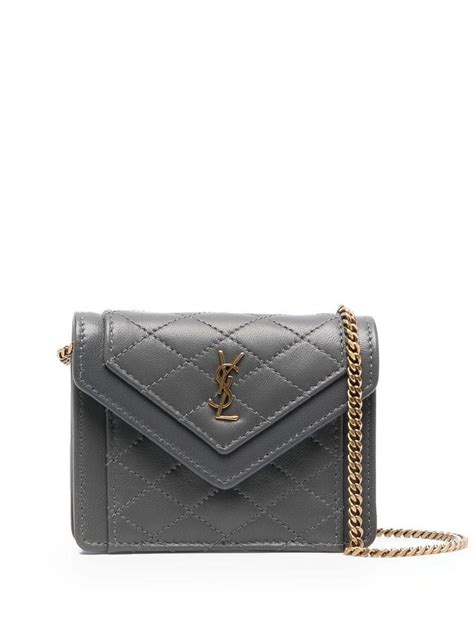 Saint Laurent Gaby Micro Quilted Bag .